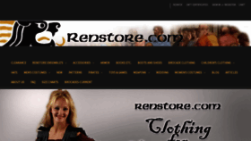 What Renstore.com website looked like in 2023 (This year)