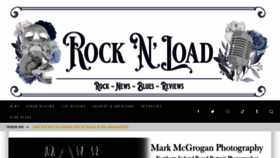 What Rocknloadmag.com website looked like in 2023 (This year)