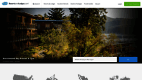 What Resortsandlodges.com website looked like in 2023 (This year)