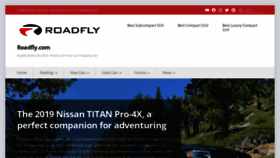 What Roadfly.com website looked like in 2023 (This year)