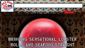 What Redhooklobster.com website looked like in 2023 (This year)