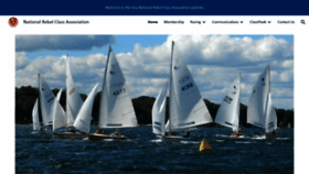 What Rebelsailor.com website looked like in 2023 (This year)