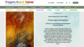 What Rudolfsteiner.it website looked like in 2023 (This year)