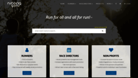 What Runningguru.com website looked like in 2023 (This year)