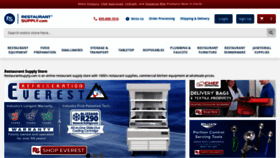 What Restaurantsupply.com website looked like in 2023 (This year)