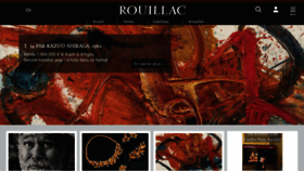 What Rouillac.com website looked like in 2023 (This year)