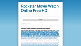 What Rockstar-movie-watch-online-free-hd.blogspot.com website looked like in 2023 (This year)