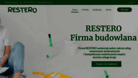 What Restero.pl website looked like in 2023 (This year)