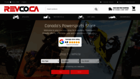 What Revco.ca website looked like in 2023 (This year)
