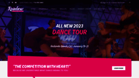 What Rainbowdance.com website looked like in 2023 (This year)