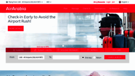 What Reservationseg.airarabia.com website looked like in 2023 (This year)