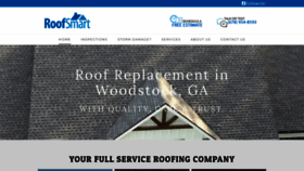 What Roofsmart.com website looked like in 2023 (This year)