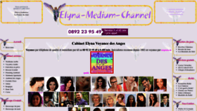 What Reiki-voyance.com website looked like in 2023 (This year)