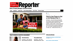 What Rentalprop.com website looked like in 2023 (This year)