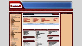 What Reviste.ro website looked like in 2023 (This year)