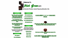 What Richgreen.com website looked like in 2023 (This year)