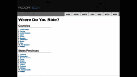 What Ridertech.com website looked like in 2023 (2 years ago)