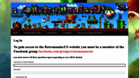 What Retromaniacus.com website looked like in 2023 (This year)