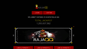 What Rajaqq.info website looked like in 2023 (This year)