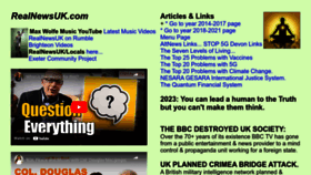 What Realnewsuk.com website looked like in 2023 (This year)