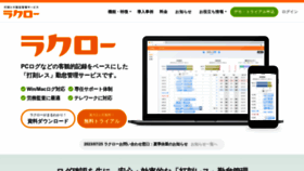 What Raku-ro.com website looked like in 2023 (This year)