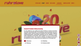 What Ruhr-in-love.de website looked like in 2023 (This year)