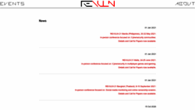 What Revuln.com website looked like in 2023 (This year)