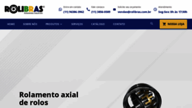 What Rolibras.com.br website looked like in 2023 (This year)