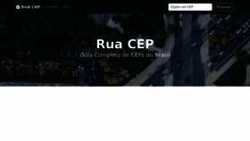 What Ruacep.com.br website looked like in 2023 (This year)