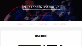 What Read-bluelockmanga.com website looked like in 2023 (This year)