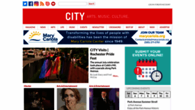 What Roccitymag.com website looked like in 2023 (This year)
