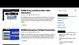 What Rarbg.cc website looked like in 2023 (This year)