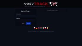 What Ro2.easytrackmap.com website looked like in 2023 (This year)