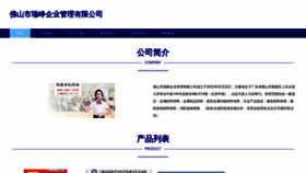 What Ruizhenggangtie.com website looked like in 2023 (This year)
