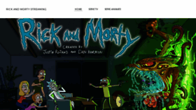 What Rickandmortyita.weebly.com website looked like in 2023 (This year)