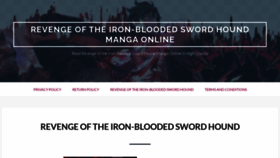 What Revengeoftheiron-bloodswordhound.online website looked like in 2023 (This year)