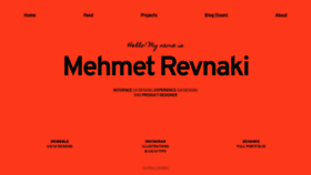 What Revnaki.com website looked like in 2023 (This year)