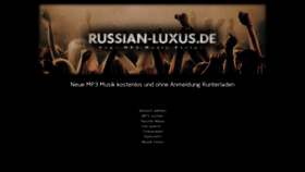What Russianluxus.de website looked like in 2023 (This year)