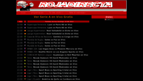 What Rojadirectatvhd.it website looked like in 2023 (This year)