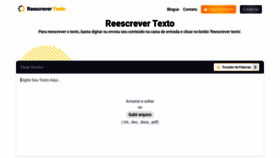 What Reescrevertexto.net website looked like in 2023 (2 years ago)