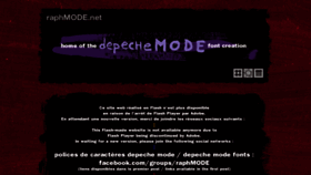 What Raphmode.net website looked like in 2023 (This year)