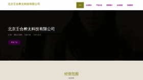 What Renhehuatai.com website looked like in 2023 (This year)