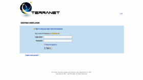 What Refill.terra.net.lb website looked like in 2023 (This year)