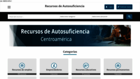 What Recursosdeautosuficienciaca.org website looked like in 2023 (This year)