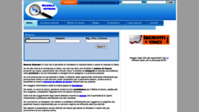 What Ricercaimprese.com website looked like in 2023 (This year)