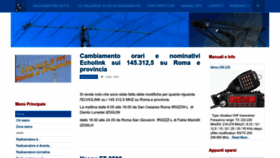 What Radioamatore.info website looked like in 2023 (This year)
