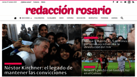 What Redaccionrosario.com website looked like in 2023 (This year)