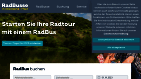 What Regioradler.de website looked like in 2023 (This year)