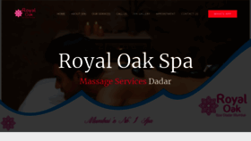 What Royaloakspadadar.in website looked like in 2023 (This year)