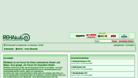 What Rehakids.de website looked like in 2023 (1 year ago)